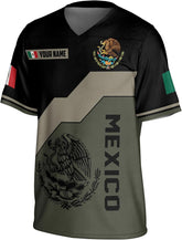 Artparel Custom Mexico Soccer Jersey Mexican Flag Jerseys Sports Shirt Mexico Soccer Shirts for Men Mexico Eagle Flag Jersey